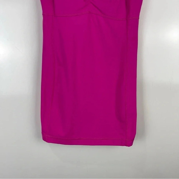 Lululemon Aria Yoga Tank Top Sleeveless Built in Bra Pink Size 4 - Picture 6 of 9